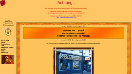 SUDCHAI Traditionelle Thaimassage