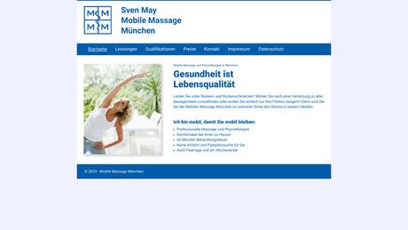 Sven May * Mobile Massage München