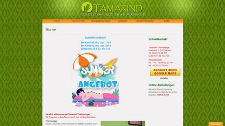 Tamarind-Thaimassage