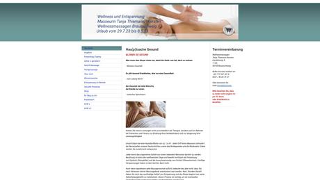 Tanja Thiemann Wellnessmassagen