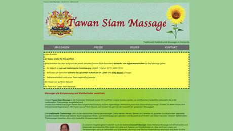 Tawan Siam Massage Studio f&uuml;r Thaimassage