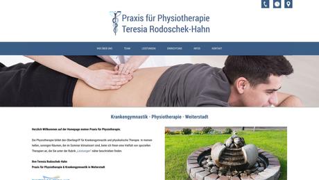 Teresia Rodoschek-Hahn Physiotherapeutin