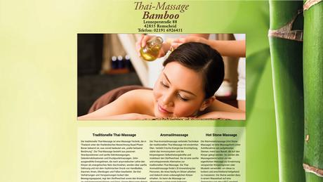 Thai-Massage Bamboo in Remscheid
