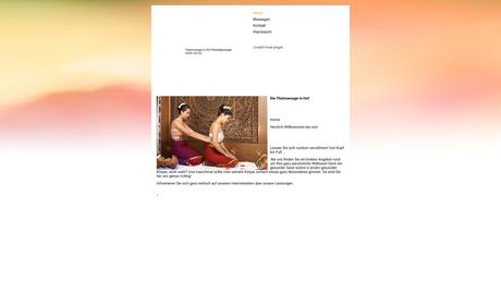 Thaimassage in der Altstadtpassage