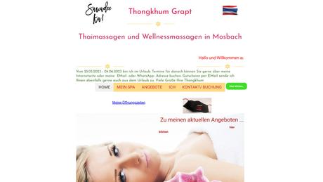 Thaimassagen Wellnessmassagen T.Grapt