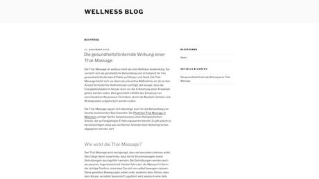 ThaiVital Massagecenter
