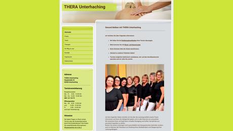 Thera Unterhaching Krankengymnastik und Massagen