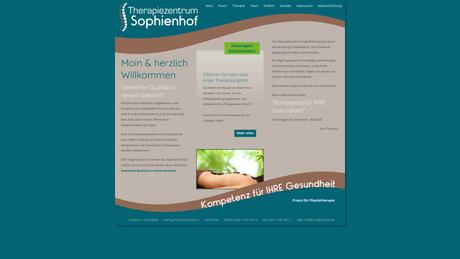 Therapiezentrum Sophienhof - Praxis f&uuml;r Physiotherapie (Inhaberin Gerry Bolte)