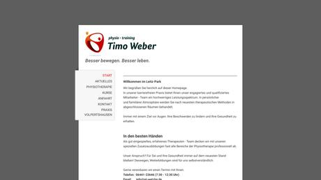 Timo Weber Therapiezentrum f&uuml;r Physiotherapie