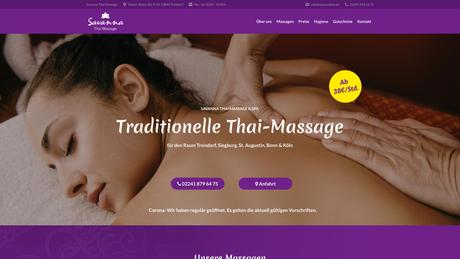 Traditionelle Thai Massage Troisdorf Massagebetrieb
