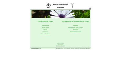 Udo Weiskopf Physiotherapeutische Praxis