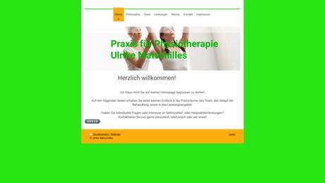 Ulrike Matschilles Praxis f&uuml;r Physiotherapie