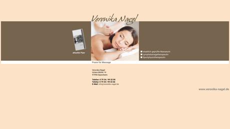 Veronika Nagel Massagepraxis für Physiotherapie