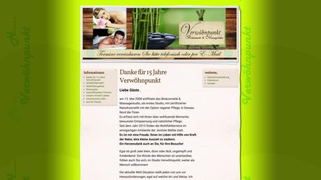 VERW&Ouml;HNPUNKT Biokosmetik- & Massagestudio, Susanne Naumann
