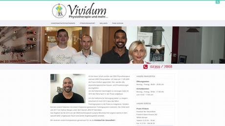VIVIDUM Praxis f&uuml;r Physiotherapie & Gesundheitsf&ouml;rderung