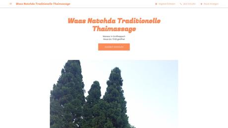 Waas Natchda Traditionelle Thaimassage