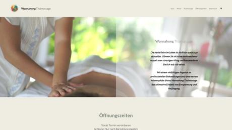 Wannahong Thaimassage Jittina Dörr Thaimassage