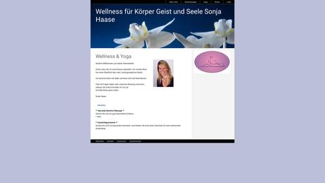 Wellness f&uuml;r K&ouml;rper, Geist und Seele Sonja Haase ? Massagen und Yoga