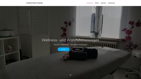 Wellness- und Wohlf&uuml;hlmassagen Christine Stahn