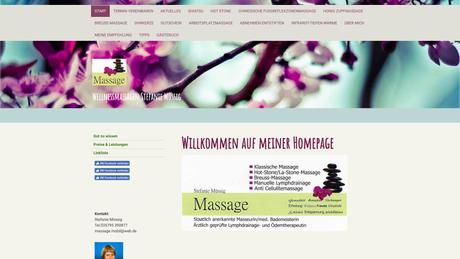 Wellnessmassagen Stefanie M&uuml;ssig