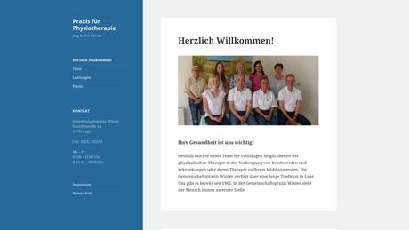 Winter Gemeinschaftspraxis für Physiotherapie