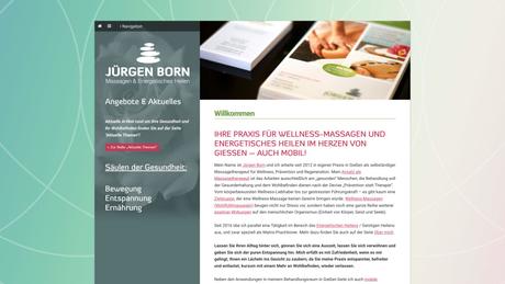 Wohlf&uuml;hlmassage - J&uuml;rgen Born
