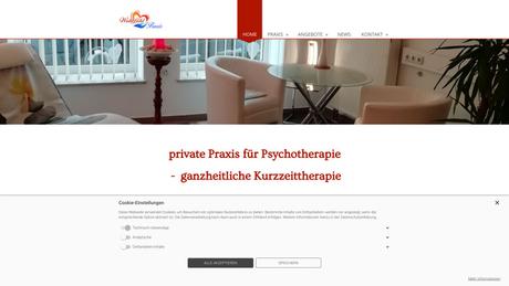 Wohlf&uuml;hlpraxis - private Praxis f&uuml;r Psychotherapie ganzheitliche Kurzzeittherapie