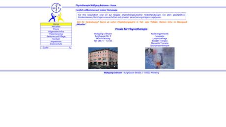 Wolfgang Erdmann Praxis für Krankengymnastik und Massage