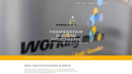 working motion Inh. Freda von Heyden-Hendricks Physiotherapie